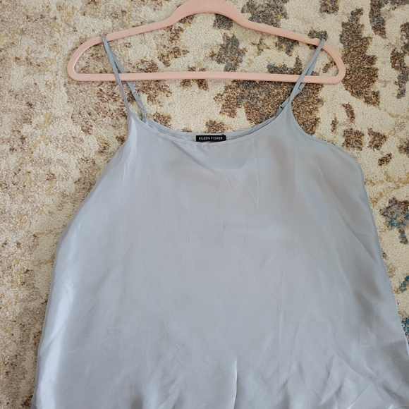 Silk Eileen Fisher Slip Top - Picture 3 of 4